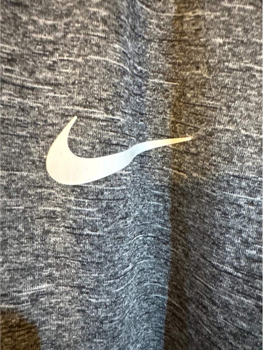 Nike Swim Dri-FIT UPF 40+ Men’s Gray Short Sleeve Shirt Size XL